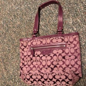 Used once coach purse